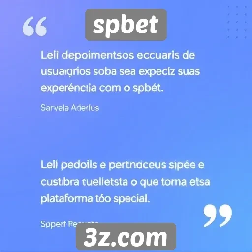 Depoimentos de usuários sobre o spbet